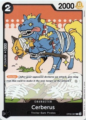 Cerberus OP06-087 Wings of the Captain C -NM/MINT