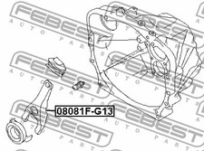 SGANCIO FORCELLA FRIZIONE ADATTA: ADATTA PER SUBARU LIBERTY II 2.5 I 4WD /2.5 4WD /2.5