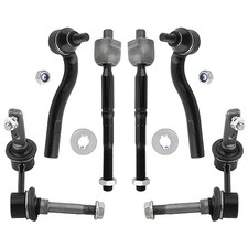 Set of 6 Front Inner Outer Tie Rod Ends Sway Bars Kit Fit for Lexus GS300
