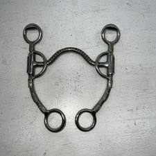 New ABetta SS 4 Rein Long Shank Bit 154746 BB-500