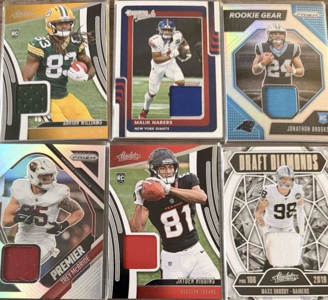 Auto Patch Mem Sports 30 Cards, Hits, Slabs, RC’s & More! BUY 4 Get 1 FREE! LOOK view 3