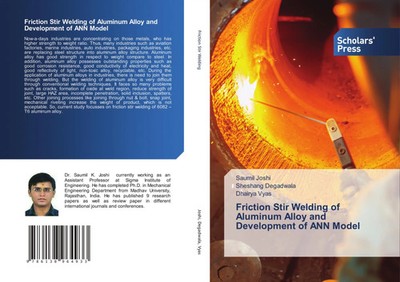 Friction Stir Welding of Aluminum Alloy and Development of ANN Model Taschenbuch