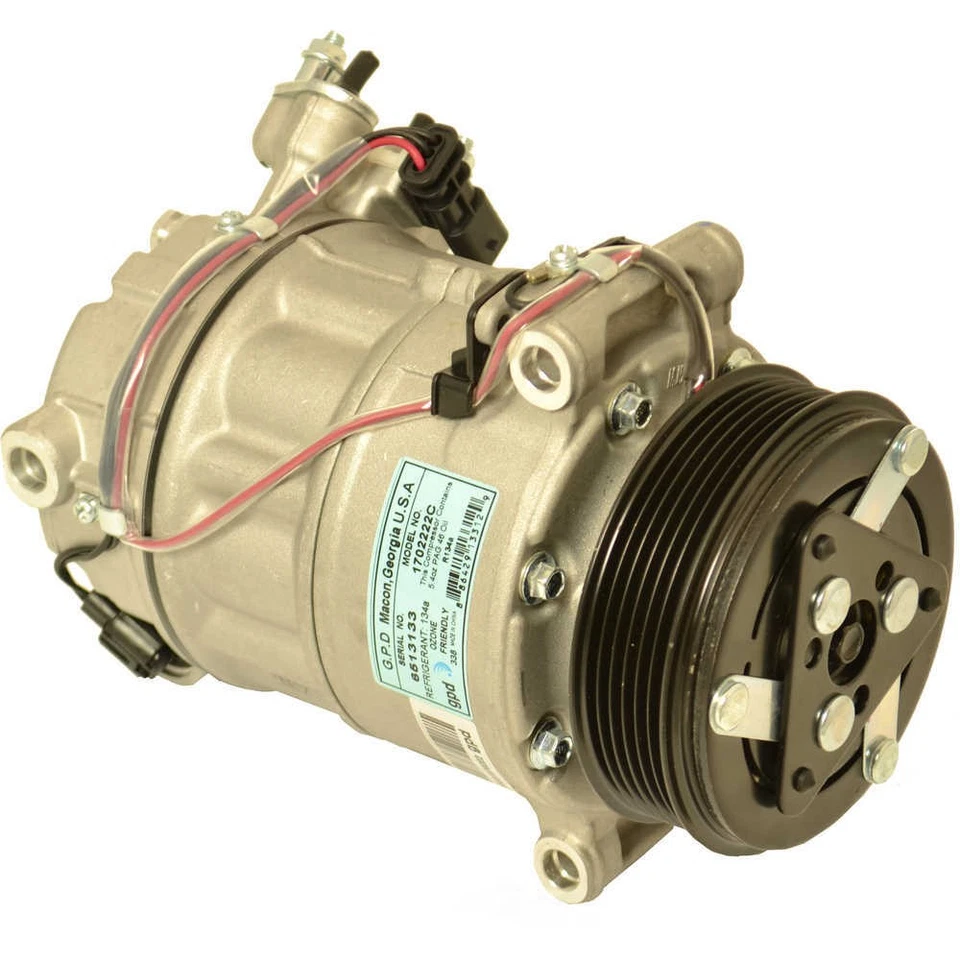 A/C Compressor fits 2010-2015 Land Rover Range Rover LR4,Range Rover GLOBAL PAR - Image 2 of 2