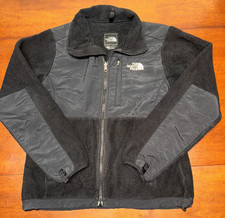 The North Face Black Denali Polartec Full Zip Women's Fleece Jacket Size Small