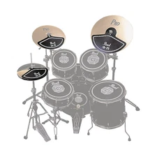 Pearl RP40C Rubber Cymbal Pad Set