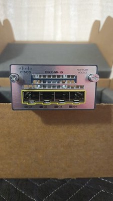 Cisco Catalyst C3KX-NM-1G  4 SFP Ports Network Modul For Cisco 3560X And 3750X