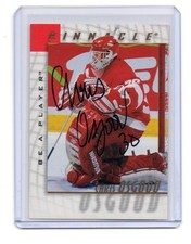 CHRIS OSGOOD auto SP AUTOGRAPH card DETROIT RED WINGS 1997-98 BAP SIGNATURE