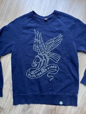 Vintage Blue Corner Store Navy Graphic Print Sweatshirt Size Large