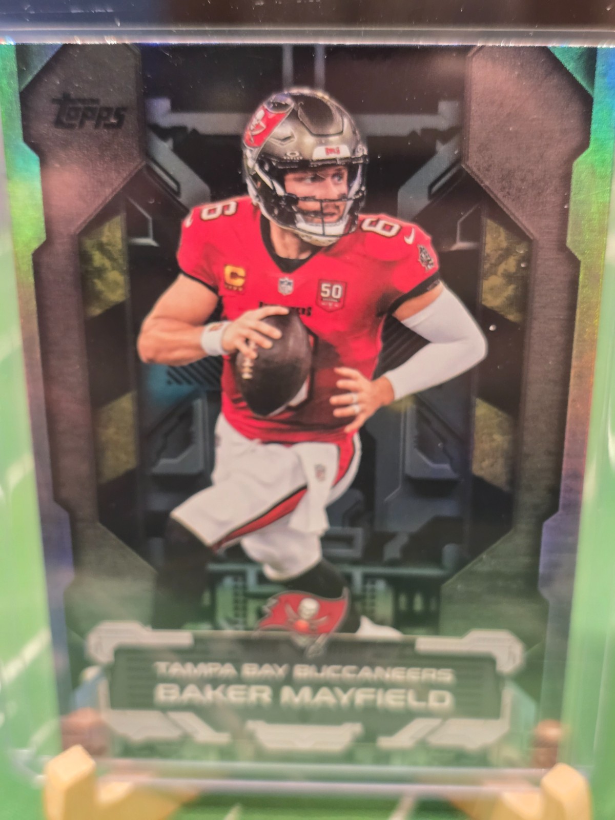 2026 Topps Flagship Football Baker Mayfield TM-39 Touchdown Machines