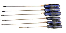 Cornwell Tools 12 Extra Long Torx Star Screwdriver Set 6 Pc T10-t30