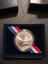 1994 U.S. Capital Bicentennial Uncirculated Silver Dollar in US Mint packaging