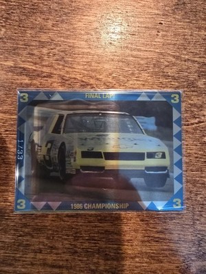 1993 Card Dynamics Double Eagle Racing Collectibles Dale Earnhardt #3 #/5000