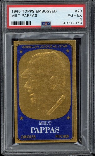 1965 Milt Pappas #20