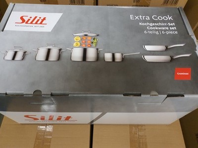 WMF Silit Extra Cook Topfset 6 tlg. Neu OVP 50% günstiger 
