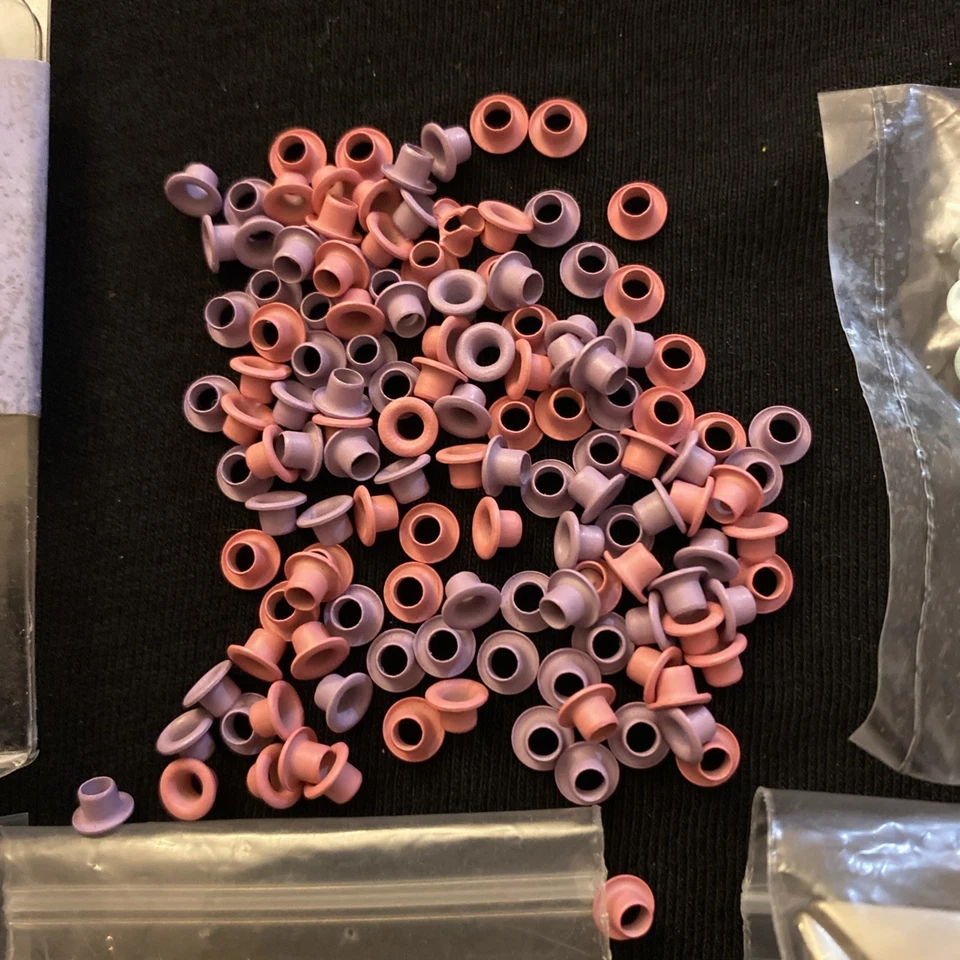 Lot of Eyelets and Brads for Scrapbooking Crafting Card Making Variety Bundle - Image 2 of 4