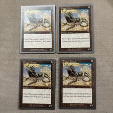 Magic the Gathering - Unglued - 4x Scissors Lizard -Very Good Condition