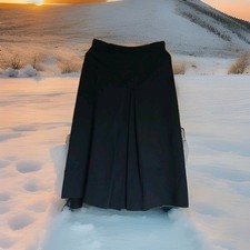 1960s Vintage Act 3 Black Worker's Union Skirt Sz 10  NOS Unused