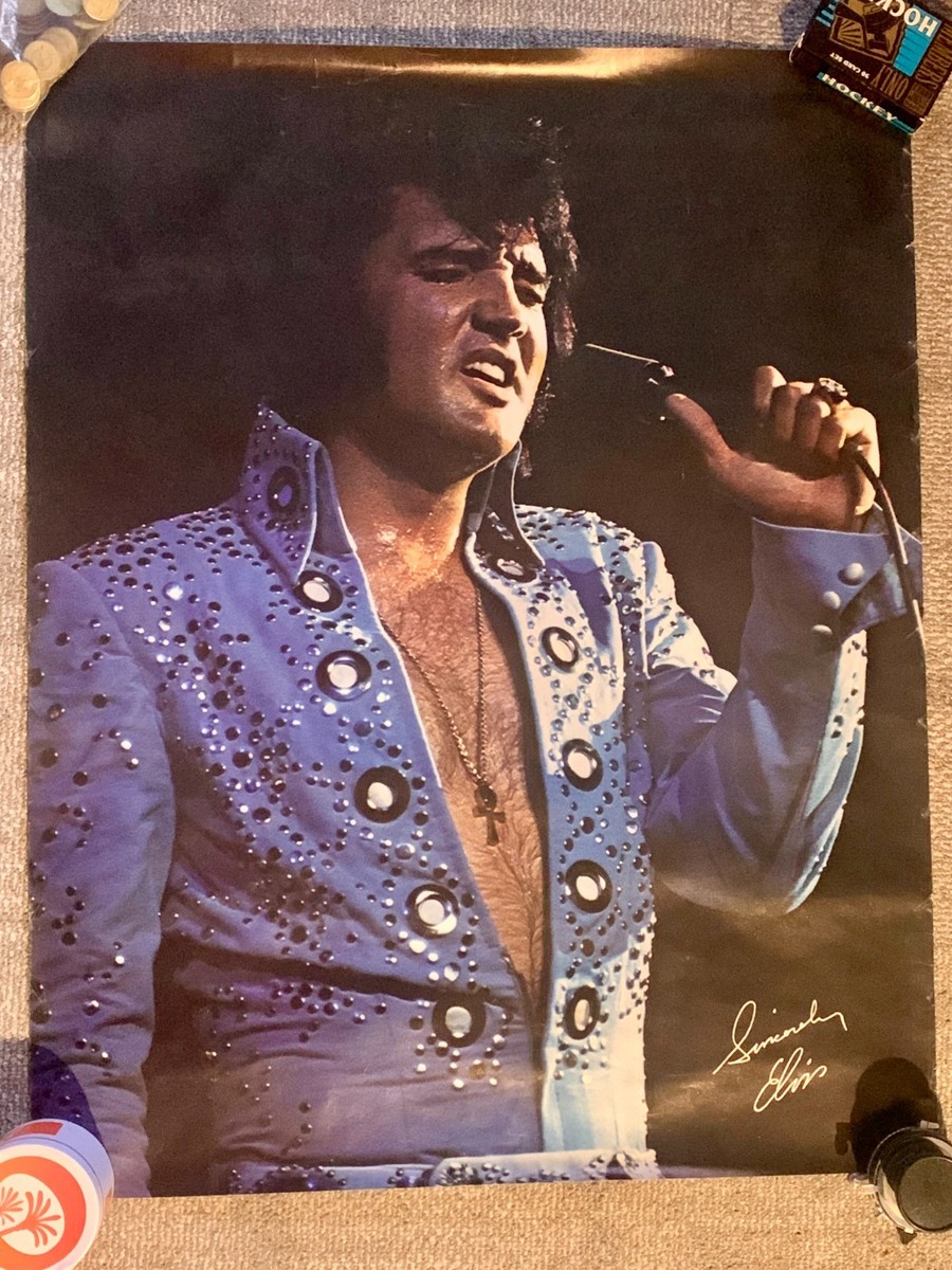 Vintage Elvis Presley Roadshow Merchandise Poster 22