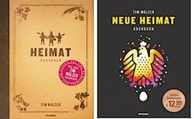 Heimat + Neue Heimat: 2 Kochbücher von Tim Mälzer im Set + 1 exklusives Post ...