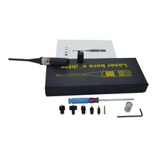 L-ASER Bore Sighter Boresighter Kit For .22 to .50 Caliber Scope w/ Battery Tool