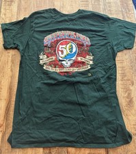 Grateful Dead Vintage 50 Years 2015 Fare Thee Well Concert T-Shirt Size 2XL