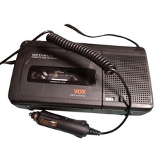 Optimus CTR-116 VOX Cassette Tape Recorder Player Voice Activated WORKS Car Adap