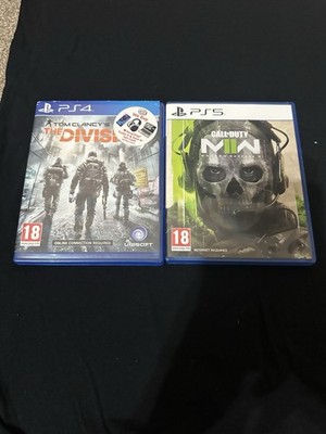 PS4 Spiele: COD MWII & Division