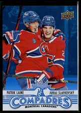 2025-26 Upper Deck Series 1 Hockey Compadres #CM-8 Patrik Laine Juraj Slafkovsky