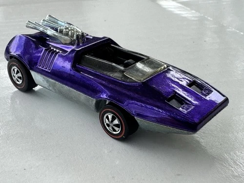 HOT WHEELS REDLINE VINTAGE 1969 PURPLE PEEPING BOMB-BEAUTIFUL CONDITION!!!!!