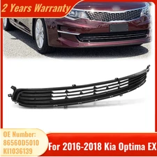 Fits 2016-2018 Kia Optima EX Front Bumper Lower Grille 86560D5010 KI1036139