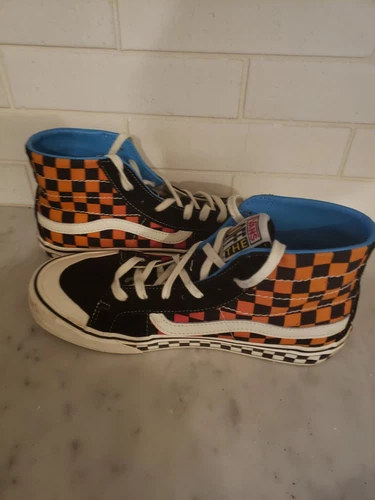 Vans Scacchiera Hightops Ying Yang Uomo 9 Donna 10 5