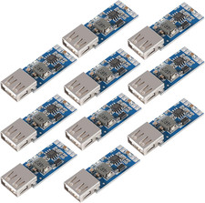 10PCS DC-DC Converter 9V 12V 24V to 5V 3A USB Step-Down Voltage Regulator Output
