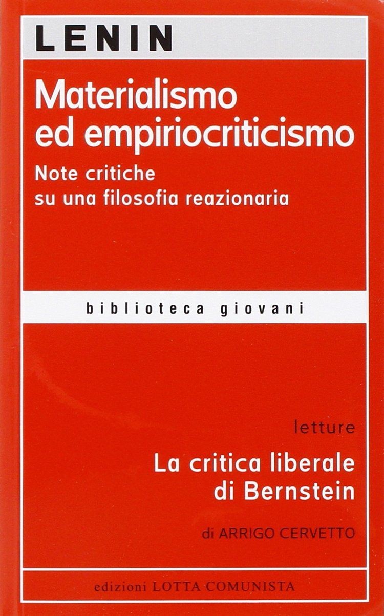 Libro Nuovo - Lenin - Materialismo Ed Empiriocriticismo  - Lotta Comunista
