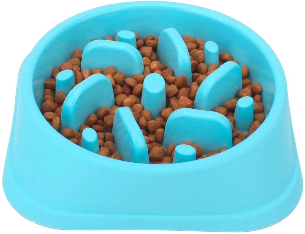 Noyal Dog Slow Feeder Bowl Non Slip Puzzle Bowl - Anti-Gulping Pet Slower Food Feeding Dishes - Interactive Bloat Stop Dog Bowls - Durable