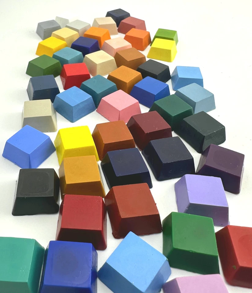 set campione colore vernice encaustica fatto a mano - 3ml formato a venticinque colori varietà - Immagine 3 di 4