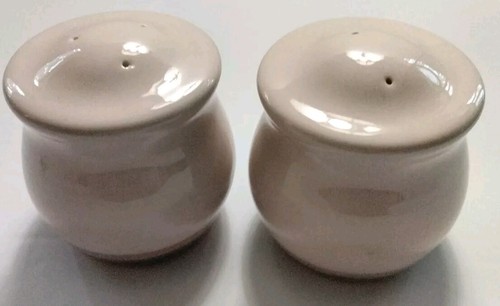Vintage Pfaltzgraff Aura Pink And Blue Line Sunrise Salt & Pepper Shakers... - Picture 2 of 6