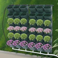 36-Baskets Self-Watering Wall Mounted Garden Growing System Planter System