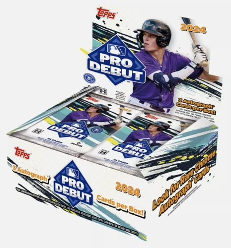 2024 Pro Debut Baseball Trading Card JUMBO HOBBY Box | AUTO'S!