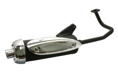 GY6 STORE EXHAUST, MUFFLER ASSY for QMB139 four-stroke Chinese scooter