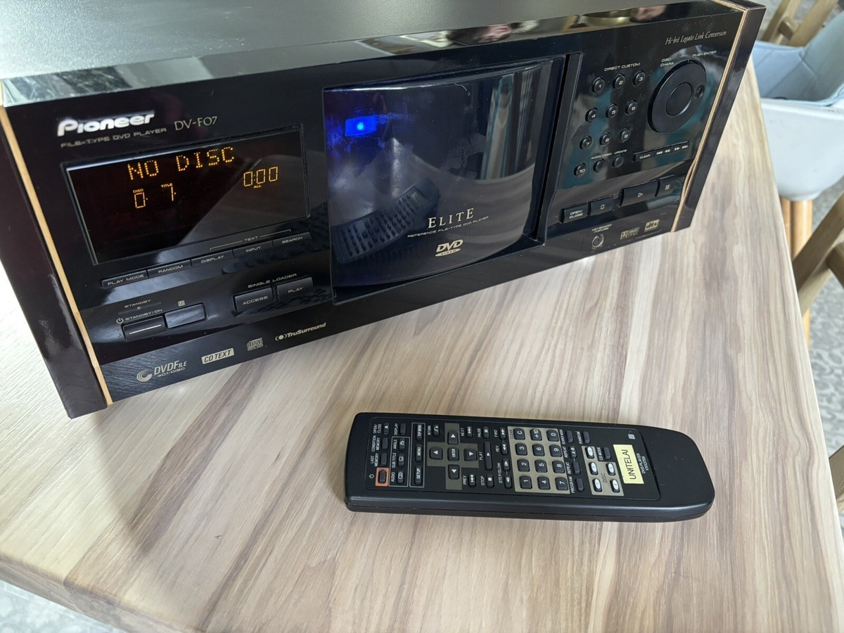 Pioneer DV-F07 DVD Player for sale online | eBay