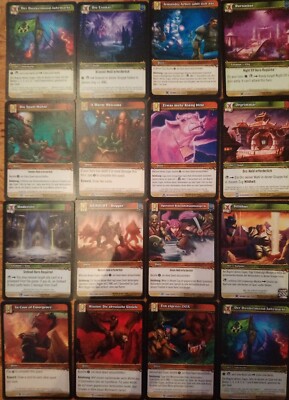 World of Warcraft Sammelkarten - Quests & Orte Einzelkarten Set #033