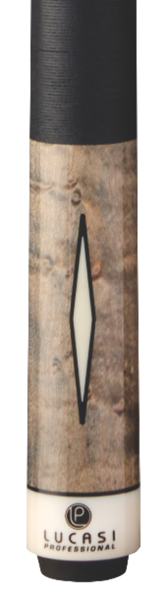 Lucasi Pro Series Pool Cue- Grey Wash Birdseye Maple Cue