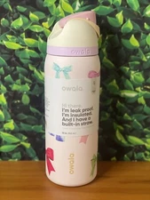 -NEW & AUTHENTIC- 🎀 Owala Girlhood 🎀 Tied Bows FreeSip 32 oz. Bottle UO Excl.