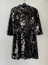 New With Tag Zara Party Dress Trafaluc Collection Black - Size M