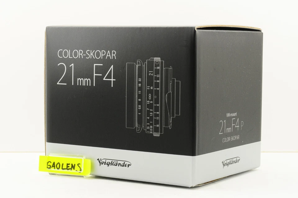 US Duty Paid Voigtlander Color-Skopar 21mm F/4 P MF Lens VM for Leica M New - Image 3 of 4