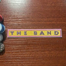 The Band Patch Canada America Classic Folk Rock Embroidered Iron On 0.75x5"