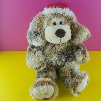 brindle dog stuffed animal