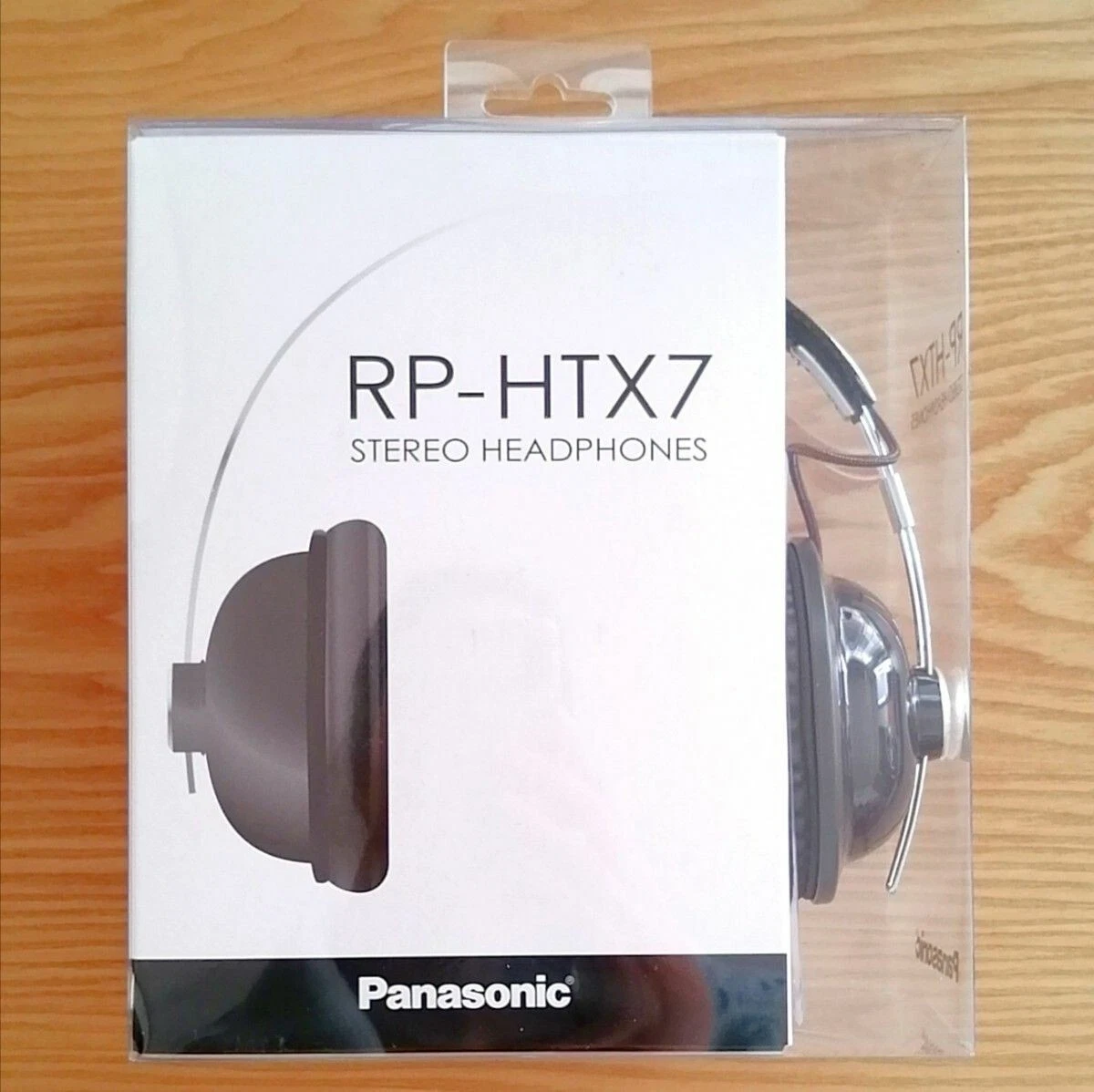 Panasonic RP-HTX7 Stereo Headphones Black From Japan #2113