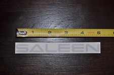 Silver Saleen Oem Decal 5