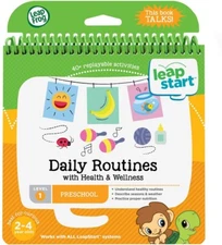 LeapFrog LeapStart Daily Routines Activity Book Level 1, Ages 2-4
